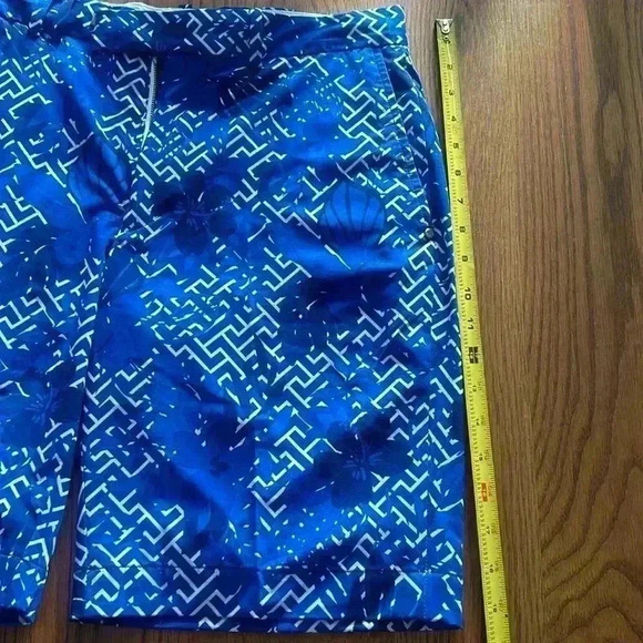 NWOT Ralph Lauren RLX Golf Tailored Fit Floral Print 9" Inseam Shorts Men’s 30 - Picture 8 of 10